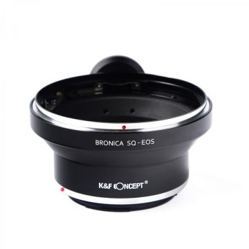 K&F Concept Adaptor montura K&F Concept Bronica SQ-EOS de la Bronica SQ la Canon EOS cu adaptor pentru trepied KF06.136 K&F Concept Adaptor montura K&F Concept Bronica SQ-EOS de la Bronica SQ la Canon EOS cu adaptor pentru trepied KF06.136