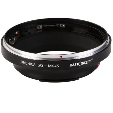 K&F Concept Adaptor montura  K&F Concept Bronica SQ-M645 de la Bronica SQ la Mamiya 645 SQ-M645 K&F Concept Adaptor montura  K&F Concept Bronica SQ-M645 de la Bronica SQ la Mamiya 645 SQ-M645
