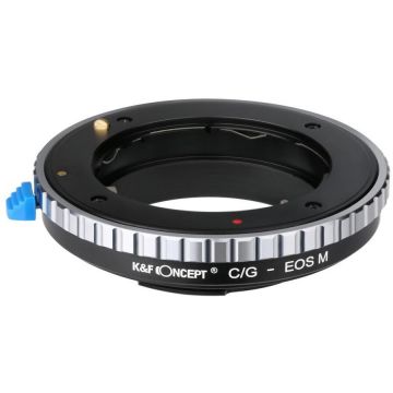 K&F Concept Adaptor montura K&F Concept C/G-EOS M  de la Contax G la Canon EOS M-Mount K&F Concept Adaptor montura K&F Concept C/G-EOS M  de la Contax G la Canon EOS M-Mount