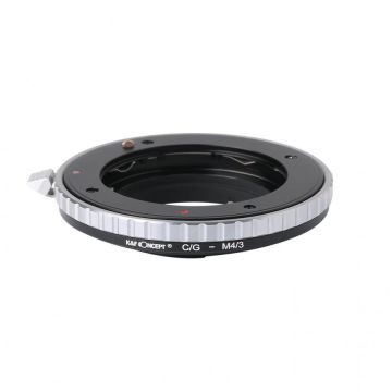 K&F Concept Adaptor montura K&F Concept C/G-M4/3 de la Contax G la Micro 4/3 (MFT) K&F Concept Adaptor montura K&F Concept C/G-M4/3 de la Contax G la Micro 4/3 (MFT)