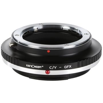 K&F Concept Adaptor montura K&F Concept C/Y-GFX de la Contax Yashica la Fuji GFX K&F Concept Adaptor montura K&F Concept C/Y-GFX de la Contax Yashica la Fuji GFX