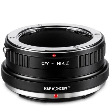 K&F Concept Adaptor montura K&F Concept C/Y-Nik Z de la Contax Yashica la Nikon Z6 Z7 K&F Concept Adaptor montura K&F Concept C/Y-Nik Z de la Contax Yashica la Nikon Z6 Z7
