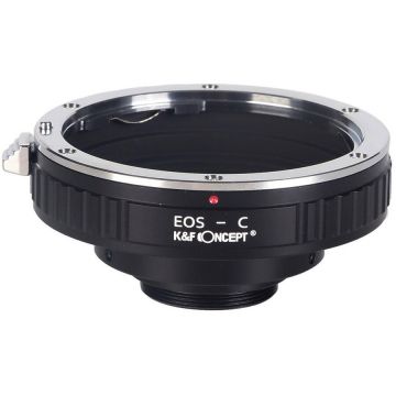 K&F Concept Adaptor montura K&F Concept EOS-C de la Canon EOS/EF la C-mount K&F Concept Adaptor montura K&F Concept EOS-C de la Canon EOS/EF la C-mount