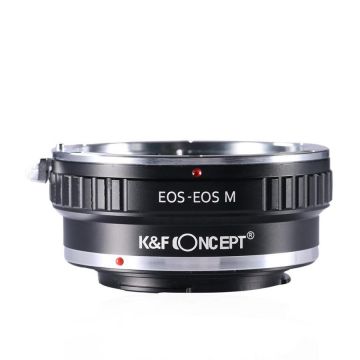 K&F Concept Adaptor montura K&F Concept EOS-EOS M Canon EOS la Canon EOS M K&F Concept Adaptor montura K&F Concept EOS-EOS M Canon EOS la Canon EOS M