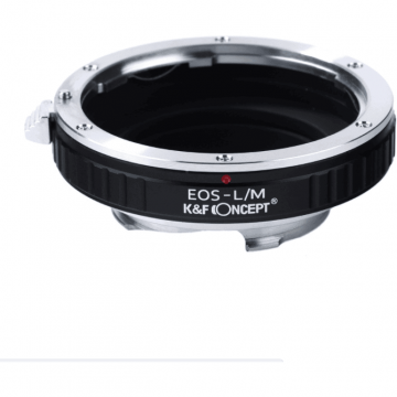 K&F Concept Adaptor montura K&F Concept EOS-LM  de la Canon EOS la Leica M K&F Concept Adaptor montura K&F Concept EOS-LM  de la Canon EOS la Leica M
