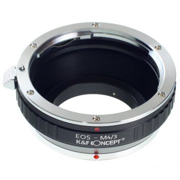 K&F Concept Adaptor montura K&F Concept EOS-M4/3 II Canon EOS-M4/3 (MFT) K&F Concept Adaptor montura K&F Concept EOS-M4/3 II Canon EOS-M4/3 (MFT)