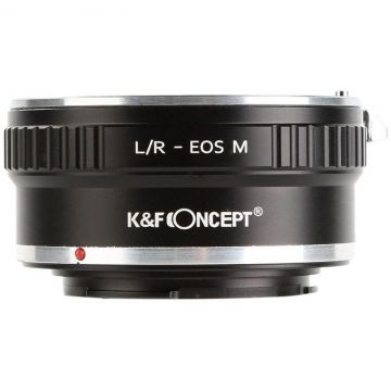 K&F Concept Adaptor montura K&F Concept L/R-EOS M de la Leica R la EOS M-Mount K&F Concept Adaptor montura K&F Concept L/R-EOS M de la Leica R la EOS M-Mount