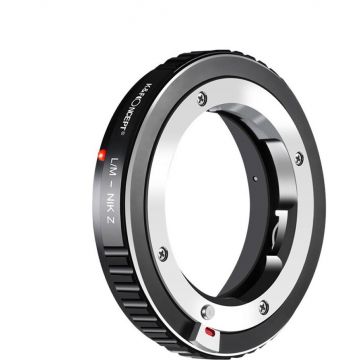 K&F Concept Adaptor montura  K&F Concept LM-Nikon Z de la Leica M la Nikon Z K&F Concept Adaptor montura  K&F Concept LM-Nikon Z de la Leica M la Nikon Z