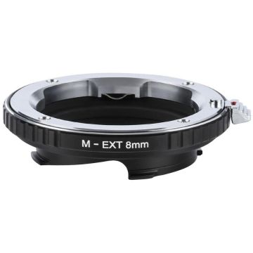 K&F Concept Adaptor montura K&F Concept M-EXT 8mm de la Leica M la Leica M EXT 8mm-Mount K&F Concept Adaptor montura K&F Concept M-EXT 8mm de la Leica M la Leica M EXT 8mm-Mount