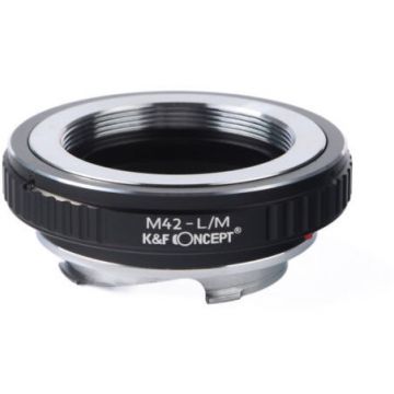 K&F Concept Adaptor montura K&F Concept  M42-LM de la M42 la Leica M K&F Concept Adaptor montura K&F Concept  M42-LM de la M42 la Leica M