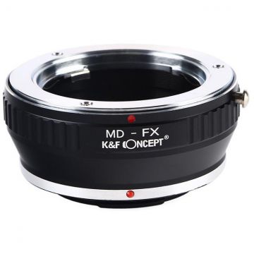K&F Concept Adaptor montura K&F Concept MD-FX de la Minolta MD MC la Fuji X-Mount K&F Concept Adaptor montura K&F Concept MD-FX de la Minolta MD MC la Fuji X-Mount