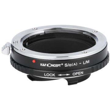 K&F Concept Adaptor montura K&F Concept Minolta(A)-LM de la Minolta A/Sony A la Leica M K&F Concept Adaptor montura K&F Concept Minolta(A)-LM de la Minolta A/Sony A la Leica M