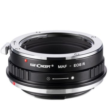 K&F Concept Adaptor montura K&F Concept Minolta (AF)-EOS R de la Minolta AF/Sony A la Canon EOS R K&F Concept Adaptor montura K&F Concept Minolta (AF)-EOS R de la Minolta AF/Sony A la Canon EOS R