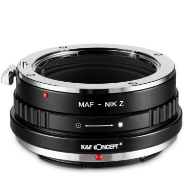 K&F Concept Adaptor montura K&F Concept Minolta(AF)-Nik Z de la Sony Minolta A/ Sony A la Nikon Z6 Z7 K&F Concept Adaptor montura K&F Concept Minolta(AF)-Nik Z de la Sony Minolta A/ Sony A la Nikon Z6 Z7