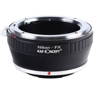 K&F Concept Adaptor montura K&F Concept NIK-FX II Nikon la Fujifilm FX K&F Concept Adaptor montura K&F Concept NIK-FX II Nikon la Fujifilm FX