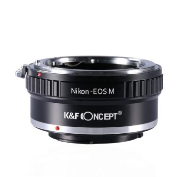 K&F Concept Adaptor montura K&F Concept Nikon-EOS M de la Nikon AI la Canon EOS M K&F Concept Adaptor montura K&F Concept Nikon-EOS M de la Nikon AI la Canon EOS M