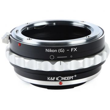 K&F Concept Adaptor montura K&F Concept Nikon(G)-FX  de la Nikon G la Fuji X-Mount K&F Concept Adaptor montura K&F Concept Nikon(G)-FX  de la Nikon G la Fuji X-Mount