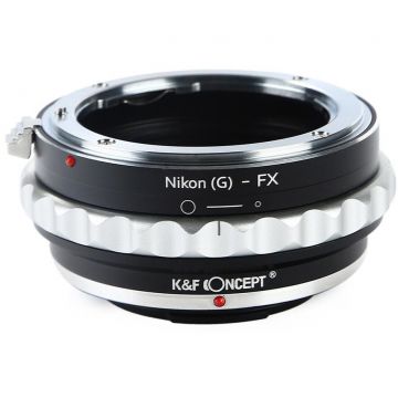 K&F Concept Adaptor montura K&F Concept  Nikon(G)-FX II de la Nikon G la Fuji X-Mount K&F Concept Adaptor montura K&F Concept  Nikon(G)-FX II de la Nikon G la Fuji X-Mount