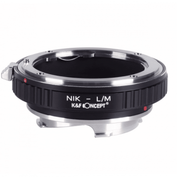 K&F Concept Adaptor montura K&F Concept Nikon-LM de la Nikon la Leica M K&F Concept Adaptor montura K&F Concept Nikon-LM de la Nikon la Leica M