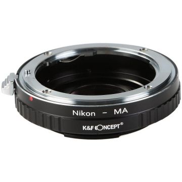 K&F Concept Adaptor montura K&F Concept Nikon-MA cu sticla optica de la Nikon F la Sony A mount K&F Concept Adaptor montura K&F Concept Nikon-MA cu sticla optica de la Nikon F la Sony A mount