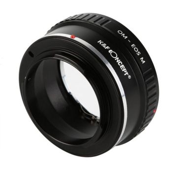 K&F Concept Adaptor montura K&F Concept OM-EOS M Olympus la Canon EOS M K&F Concept Adaptor montura K&F Concept OM-EOS M Olympus la Canon EOS M