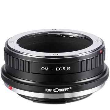 K&F Concept Adaptor montura K&F Concept OM-EOS R de la Olympus la Canon EOS R K&F Concept Adaptor montura K&F Concept OM-EOS R de la Olympus la Canon EOS R
