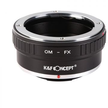 K&F Concept Adaptor montura K&F Concept OM-FX de la Olympus OM la Fuji X-Mount K&F Concept Adaptor montura K&F Concept OM-FX de la Olympus OM la Fuji X-Mount