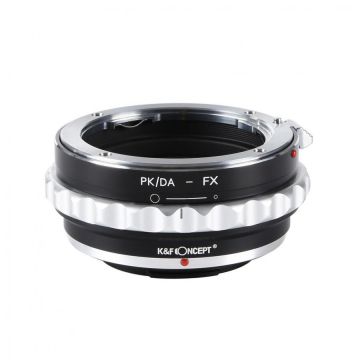 K&F Concept Adaptor montura K&F Concept PK/DA-FX de la Pentax K/M/A/FA/DA la Fuji X-Mount K&F Concept Adaptor montura K&F Concept PK/DA-FX de la Pentax K/M/A/FA/DA la Fuji X-Mount