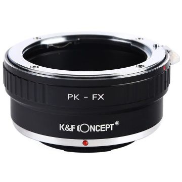 K&F Concept Adaptor montura K&F Concept PK-FX de la Pentax K la Fuji X-Mount K&F Concept Adaptor montura K&F Concept PK-FX de la Pentax K la Fuji X-Mount