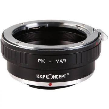 K&F Concept Adaptor montura K&F Concept PK-M4/3 de la Pentax K la Micro 4/3-Mount(MFT) K&F Concept Adaptor montura K&F Concept PK-M4/3 de la Pentax K la Micro 4/3-Mount(MFT)