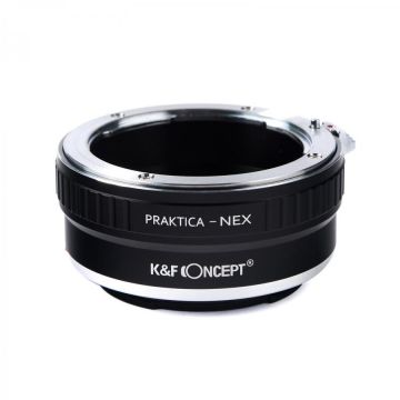 K&F Concept Adaptor montura K&F Concept Praktica-NEX de la Praktica  la Sony E-Mount K&F Concept Adaptor montura K&F Concept Praktica-NEX de la Praktica  la Sony E-Mount