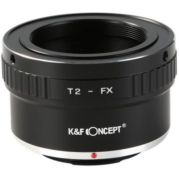 K&F Concept Adaptor montura K&F Concept T2-FX de la T2-Mount la Fuji X-Mount K&F Concept Adaptor montura K&F Concept T2-FX de la T2-Mount la Fuji X-Mount