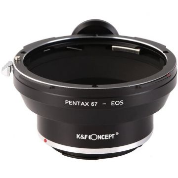 K&F Concept Adaptor montura Kent Faith Pentax 67-EOS de la Pentax 67 la Canon EOS K&F Concept Adaptor montura Kent Faith Pentax 67-EOS de la Pentax 67 la Canon EOS