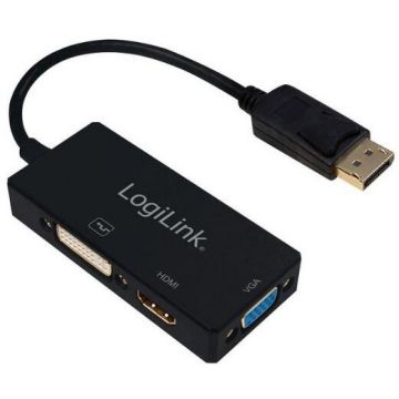 logilink Adaptor video Logilink CV0109, Multiport, 4K, Negru logilink Adaptor video Logilink CV0109, Multiport, 4K, Negru