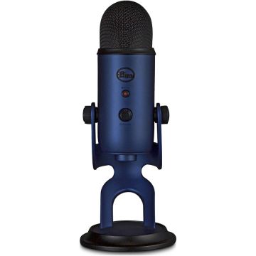Logitech Microfon Profesional Blue Yeti USB, PC & Mac, Gaming, Podcast, Streaming, Recording, Multi-Pattern, Midnight Blue Logitech Microfon Profesional Blue Yeti USB, PC & Mac, Gaming, Podcast, Streaming, Recording, Multi-Pattern, Midnight Blue