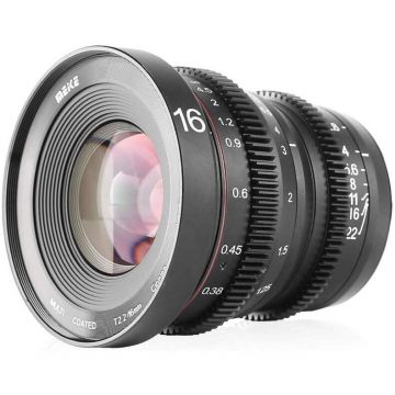 Meike Obiectiv manual Meike 16mm T2.2 pentru MFT M4/3-Mount Meike Obiectiv manual Meike 16mm T2.2 pentru MFT M4/3-Mount