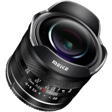 Meike Obiectiv manual Meike 7.5mm F2.8 Aps-C Fisheye MK-07528CFMF-X Meike Obiectiv manual Meike 7.5mm F2.8 Aps-C Fisheye MK-07528CFMF-X