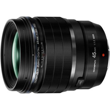 OLYMPUS Obiectiv aparat foto Olympus Om System M.Zuiko Digital, ED 45mm,  F1.2 PRO, Negru OLYMPUS Obiectiv aparat foto Olympus Om System M.Zuiko Digital, ED 45mm,  F1.2 PRO, Negru