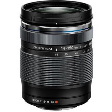 OLYMPUS Obiectiv Olympus EZ-M1415-2 M.Zuiko Digital 14-150mm 1:4.0-5.6 II, Negru OLYMPUS Obiectiv Olympus EZ-M1415-2 M.Zuiko Digital 14-150mm 1:4.0-5.6 II, Negru