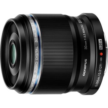 OLYMPUS Obiectiv Olympus M.Zuiko Digital ED 30mm F3.5 Macro, MFT, Negru OLYMPUS Obiectiv Olympus M.Zuiko Digital ED 30mm F3.5 Macro, MFT, Negru