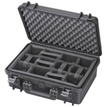 Plastica Panaro Hard case Negru MAX430CAM pentru echipamente de studio Plastica Panaro Hard case Negru MAX430CAM pentru echipamente de studio