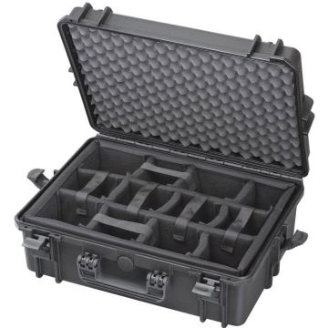 Plastica Panaro Hard case Negru MAX505CAM pentru echipamente de studio Plastica Panaro Hard case Negru MAX505CAM pentru echipamente de studio