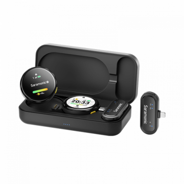 SARAMONIC Microfon digital wireless Saramonic BlinkMe U2 x22.4 GHz, 2 x mic, 3000mAh SARAMONIC Microfon digital wireless Saramonic BlinkMe U2 x22.4 GHz, 2 x mic, 3000mAh