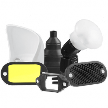 Selens Kit Selens cu 7 accesorii magnetice pentru blitz speedlite Selens Kit Selens cu 7 accesorii magnetice pentru blitz speedlite