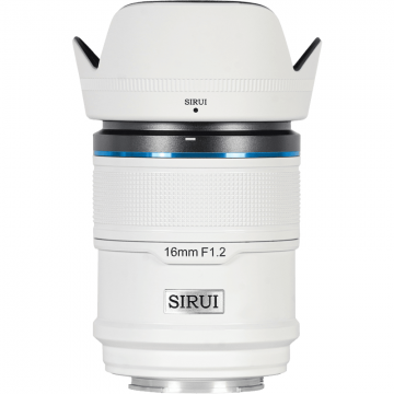 Sirui Sirui Sniper Lens APS-C AF 16mm F1.2 E-Mount White Sirui Sirui Sniper Lens APS-C AF 16mm F1.2 E-Mount White