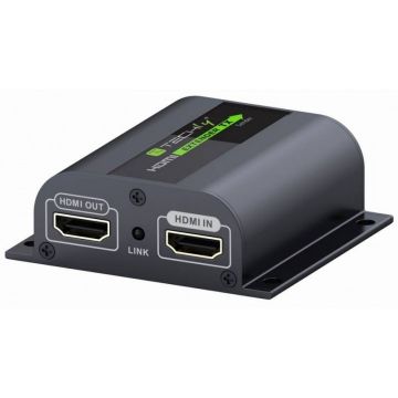 TECHLY Techly HDMI extender by Cat.6/6a/7 cable, up to 60m, FullHD, with IR TECHLY Techly HDMI extender by Cat.6/6a/7 cable, up to 60m, FullHD, with IR