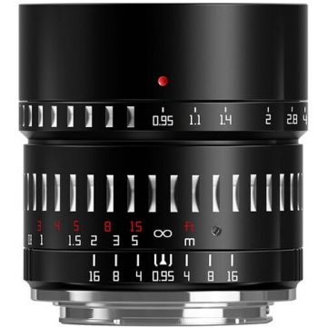 TTArtisan Obiectiv TTArtisan 50mm F0.95 Negru pentru Sony E-Mount TTArtisan Obiectiv TTArtisan 50mm F0.95 Negru pentru Sony E-Mount