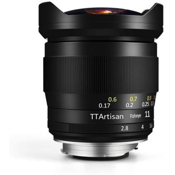 TTArtisan Obiectiv TTArtisan Fish-Eye 11mm F2.8 Negru pentru Leica M-Mount TTArtisan Obiectiv TTArtisan Fish-Eye 11mm F2.8 Negru pentru Leica M-Mount