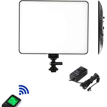 Viltrox Lampa foto-video Slim Viltrox L200T CRI 95+ cu temperatura de culoare reglabila 3300-5600K si telecomanda Viltrox Lampa foto-video Slim Viltrox L200T CRI 95+ cu temperatura de culoare reglabila 3300-5600K si telecomanda