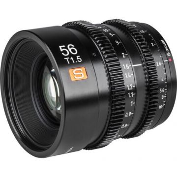 Viltrox Obiectiv manual Viltrox 56mm T1.5 Cine Super35 pentru Sony E-mount Viltrox Obiectiv manual Viltrox 56mm T1.5 Cine Super35 pentru Sony E-mount